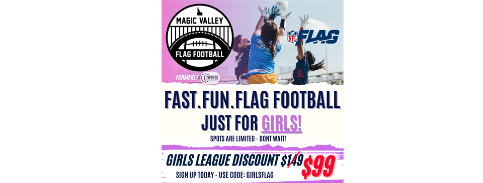 $50 DISCOUNT code: girlsflag