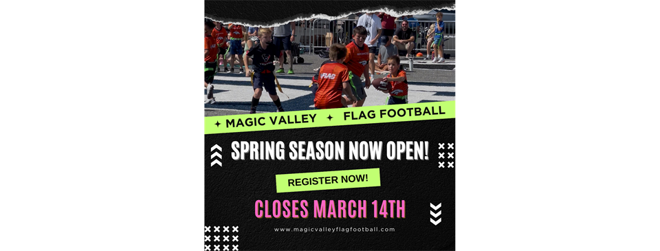 Register for Spring Season Today!